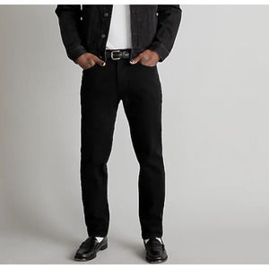 Madewell Jeans Mens 29x30 Black Athletic Slim Coolmax Denim Zip Fly Cotton NG322